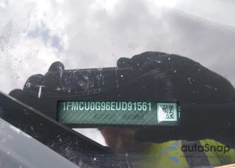 2014 Ford Escape Se z USA, uszkodzony, nr VIN 1FMCU0G96EUD91561